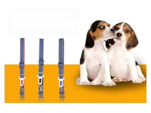 Pet Car Seat Belt Cowboy Retractable Seat Belt