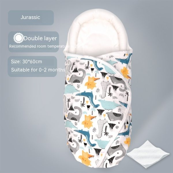 Sleeping Bag Pure Cotton Spring And Summer Thin Baby Anti-startle Sleeping - Image 6