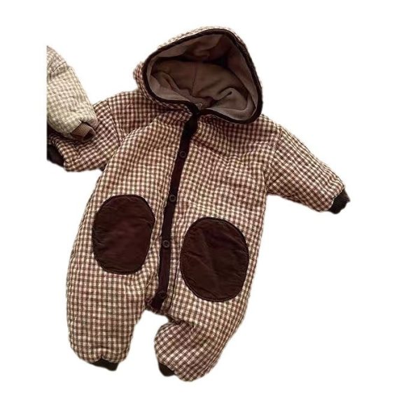 Baby Jumpsuit Cotton Padded Clothes Romper - Image 5