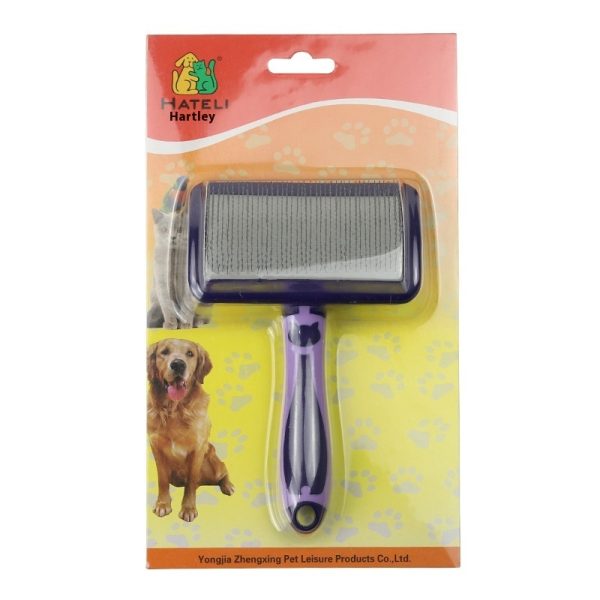 Pet Beauty Cat Bristle Hard Curved Needle Comb - Image 5