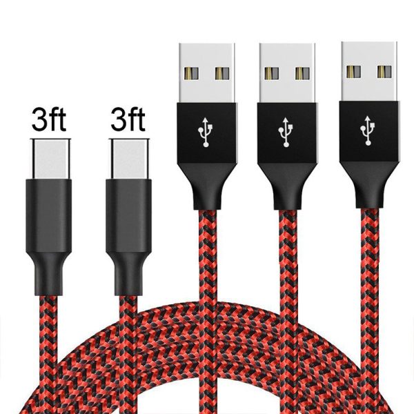 Mobile Phone USB Braided Nylon Charging Data Cable - Image 3