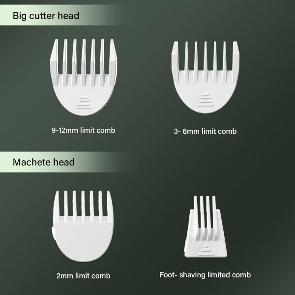 4X Professional Pet Dog Cat Clippers Hair Grooming Cordless Trimmer Shaver Kit - Image 9
