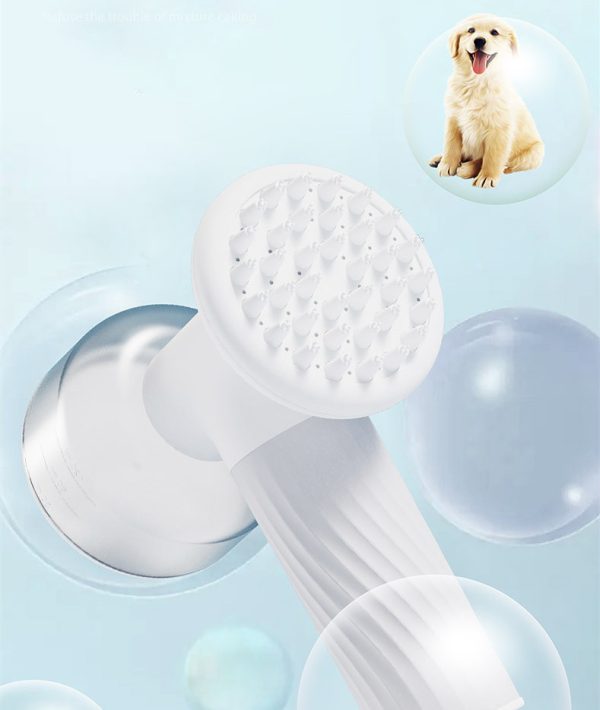 Automatic Foaming Dog Cat Bath Brush Dog Shampoo Brush With Soap Dispenser Electric Pet Grooming Massage Brush Pet Bath Brush Scrubber Comb For Dog Cat Pet Products - Image 8