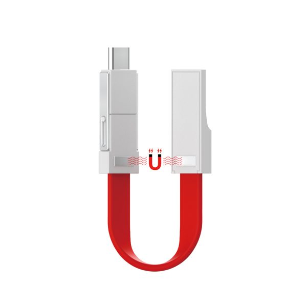 New Micro USB Type-C 3-in-1 Magnet Data Cable - Image 7