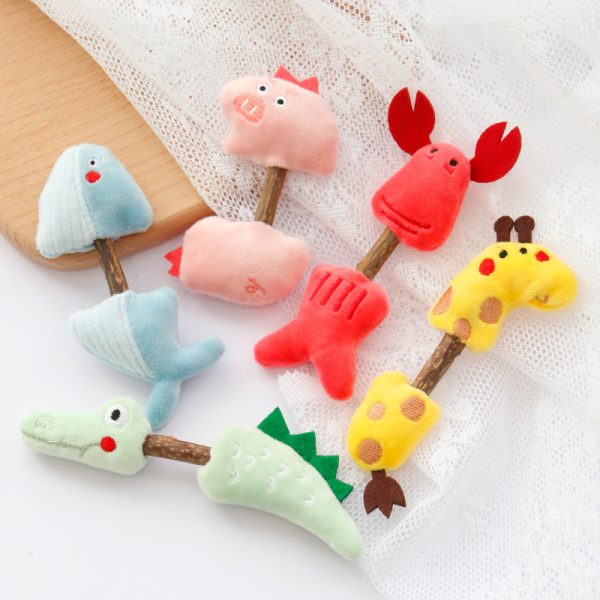 Cat Cleaning Oral Snacks Tooth Cleaning Vent Doll Supplies Kittens Mu Tianmiao Molar Rod Cat Toys - Image 7