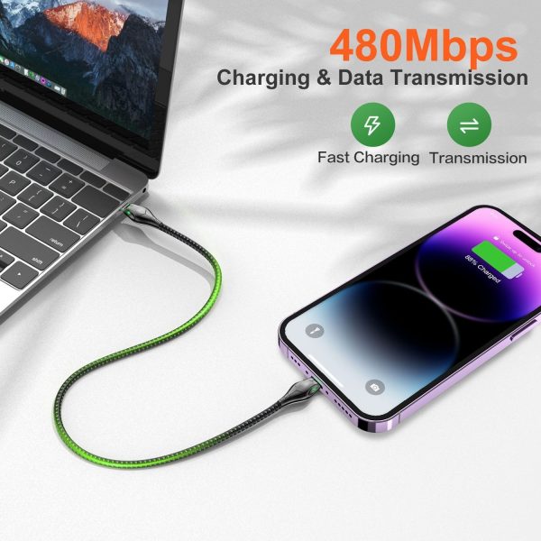 Applicable Mobile Phone Tablet PD27W Fast Charge Data Cable - Image 3