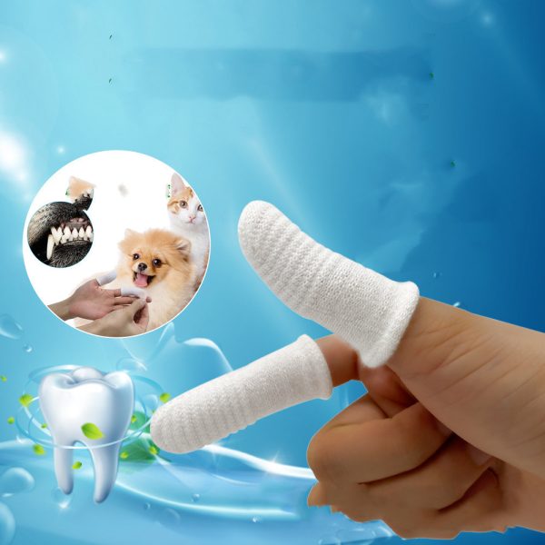 Pet Brushing Finger Stall Oral Cleaning Tools - Image 2