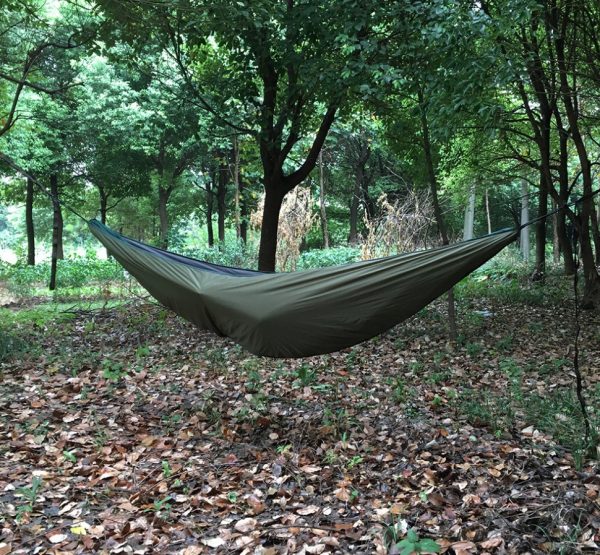 Outdoor camping warm cover cotton hammock - Image 5