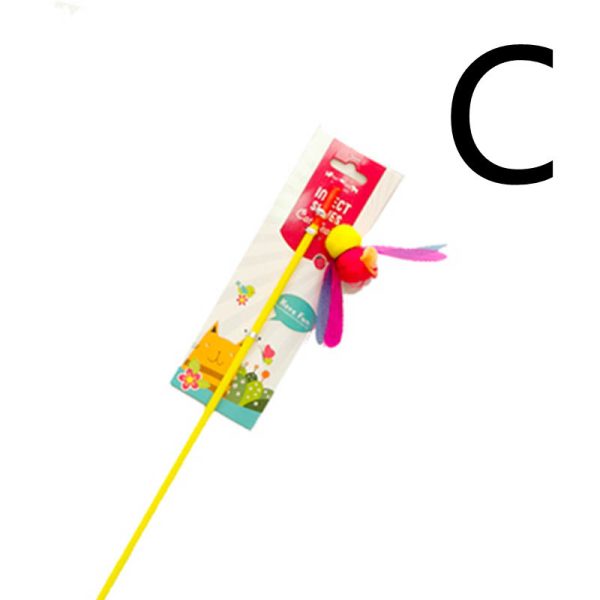 Funny Cat Rod Funny Cat Rod Cat Interactive Toy Cat Toy - Image 3
