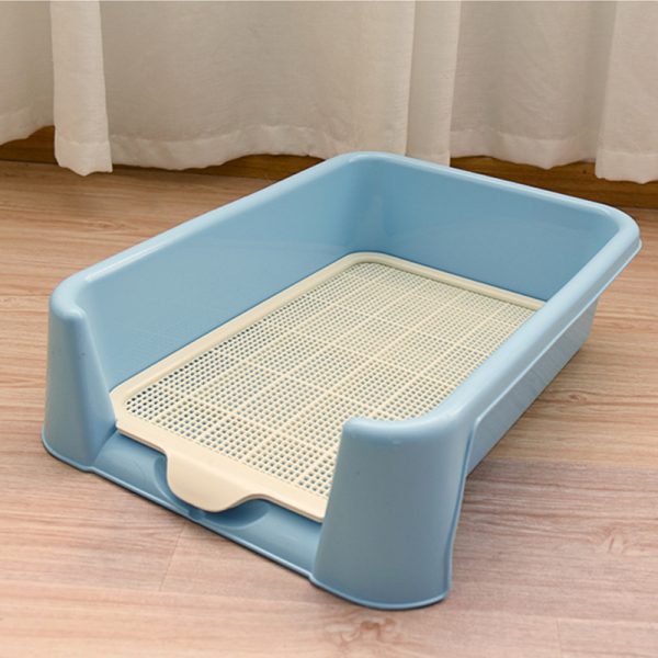 Dog Toilet Bedpan Flush Automatic Large Dog Anti-stepping Shit Toilet Supplies