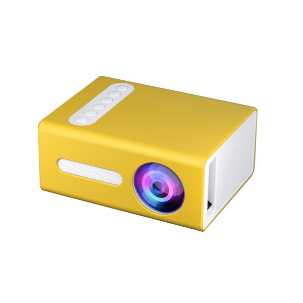 Home Office T300 Projector HD 1080P Miniature Mini Projector - Image 2