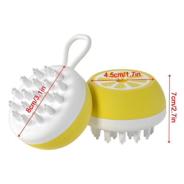 Dog Shampoo Brush 3 In 1 Dog Shampoo Brush  Massage Points Dog Wash Brush Dog Scrubber For Bath Provide Quick And - Image 3