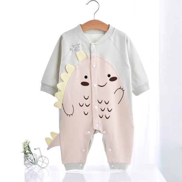 Dinosaur cotton romper - Image 4