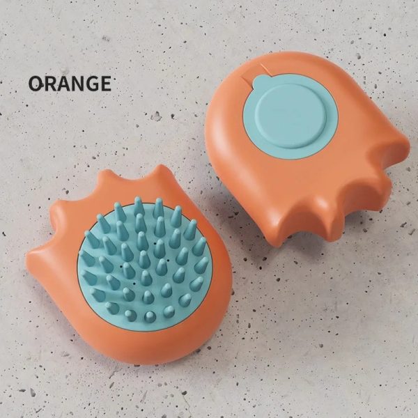 Pet Bath Brush Massage Brush Massage Comb Cat And Dog Bath Brush Pet Cleaning Supplies With Shampoo Box Pet Dog Brush - Image 6