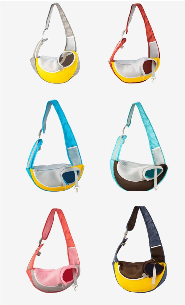 Pet Backpack Breathable Mesh Portable Shoulder Bag - Image 2