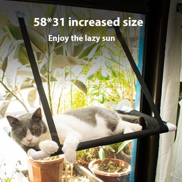 Four Seasons Cat Hammock Window Cat Nest Sucker Hanging