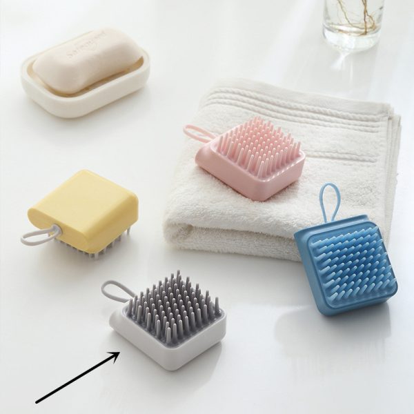 Pet Dog Cat Bath Brush Comb Multifunctional Brush Hair Fur Grooming Massaging Washing Comb Wet And Dry Remove Hair Knots - Image 7