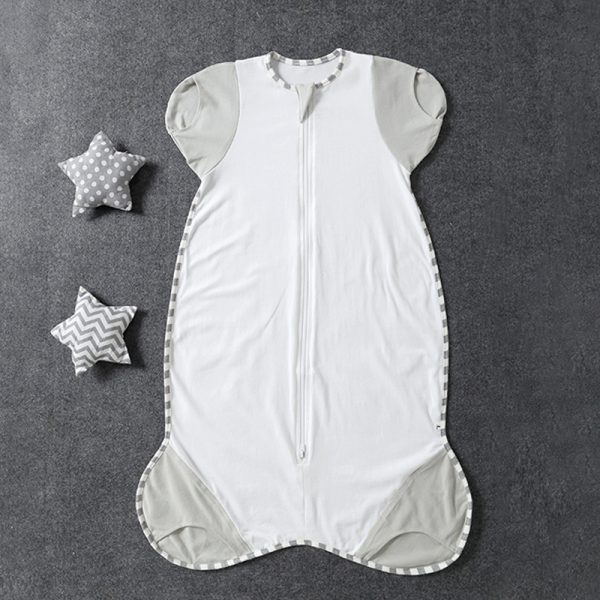 Newborn Baby Swaddle Sleeping Bag Cotton Plus Version Anti-kick - Image 3