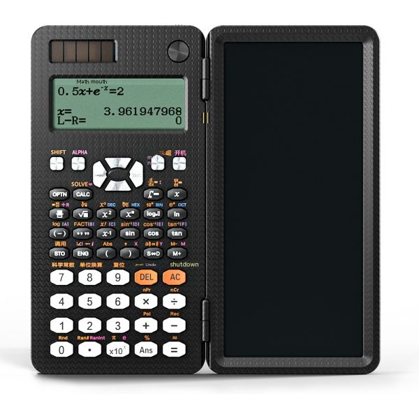 2 In 1 Foldable Scientific Calculators Handwriting Tablet Learning Function Calculator  Foldable Desk Scientific Calculators - Image 5