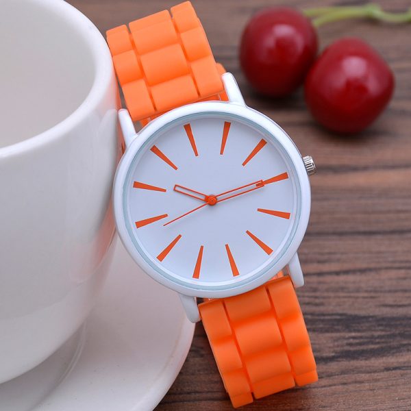 Classic Ultra-thin Silicone Watch Female Student - Image 8