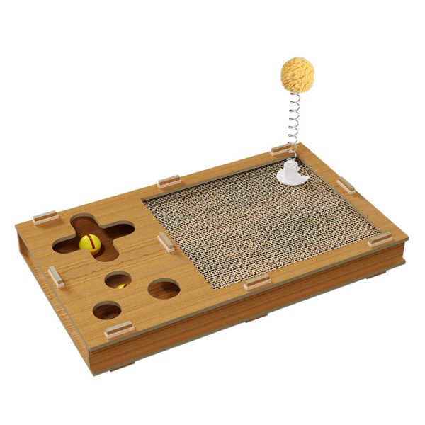 Cat Scratch Board Corrugated Paper Anti-stuffy Toy Wear-resistant - Image 2