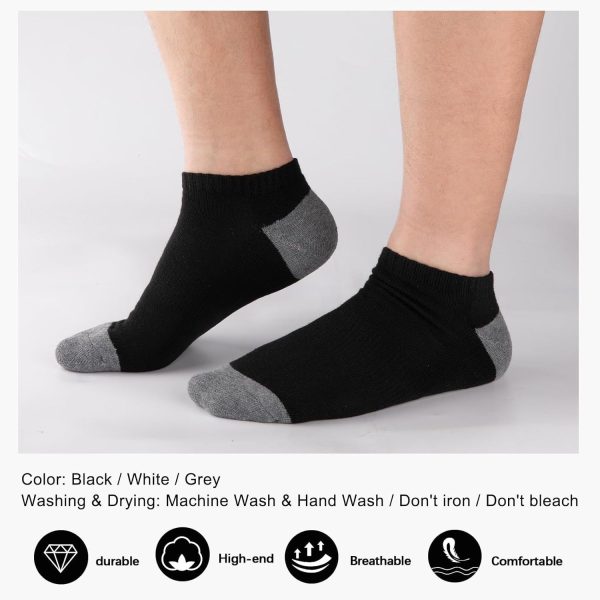 Low Cotton Ankle Socks Men's Summer Breathable - Image 4