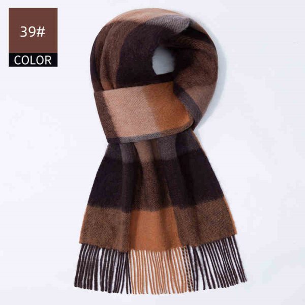 Winter New Men's Cashmere Scarf