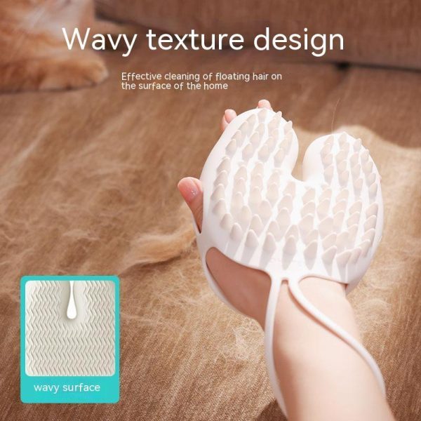 Pet Cat And Dog Grooming Gloves Hair Removal Massage Brush - Image 6