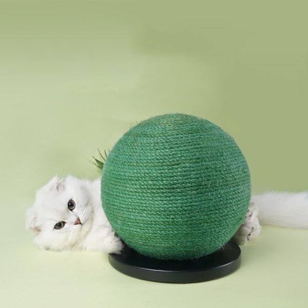 Cat Scratching Ball Board Toy Cactus Shape Scratch Sisal Post - Image 3