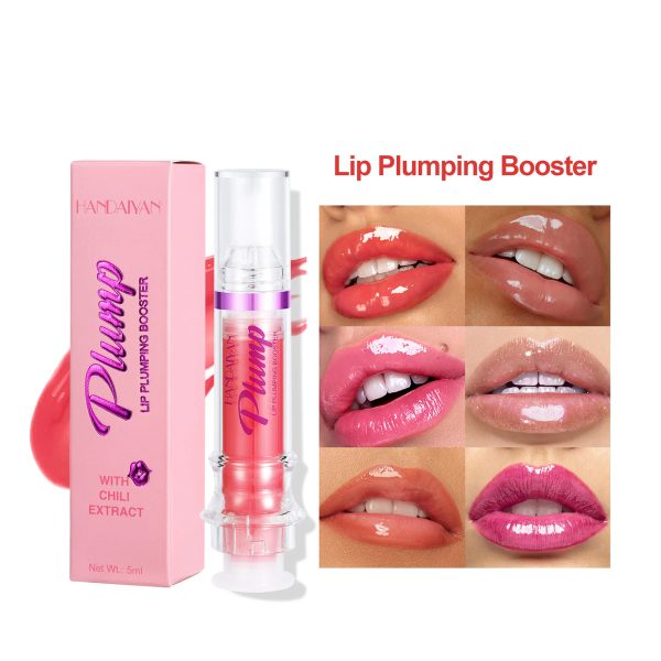 New Tube Lip Rich Lip Color Slightly Spicy Lip Honey Lip Glass Mirror Face Lip Mirror Liquid Lipstick - Image 2