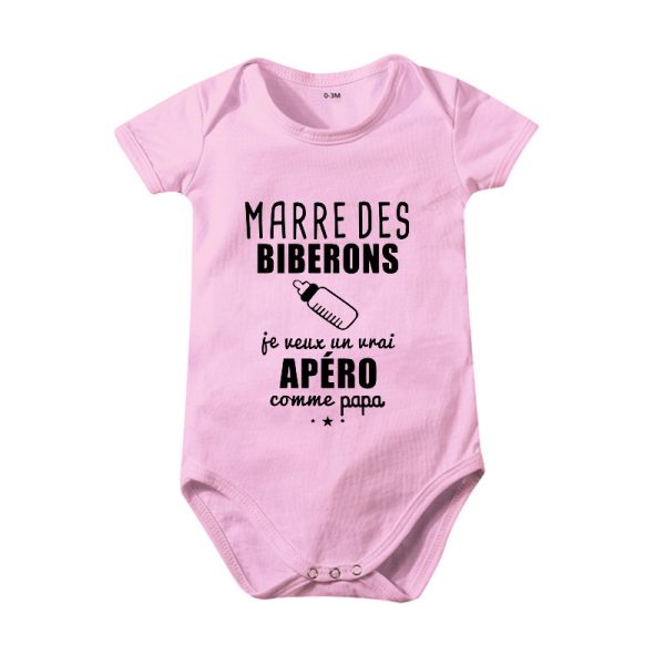 Pure Cotton One-pieces Baby Rompers - Image 3