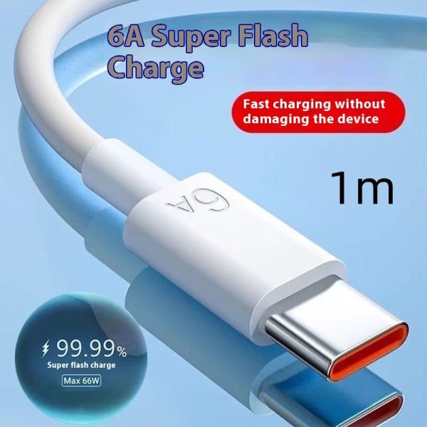 6A Type-C Fast Charge Data Cable