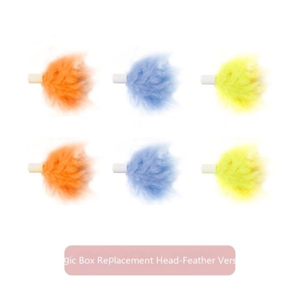 Special Accessories Cat Teaser Feather Replacement Head - Image 2