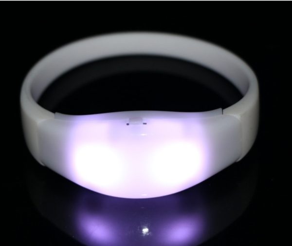 LED Voice-Controlled Light-Emitting Hand Ring  Vibration Light-Emitting Hand Ring Night Help Projects Factory Direct Selling - Image 3