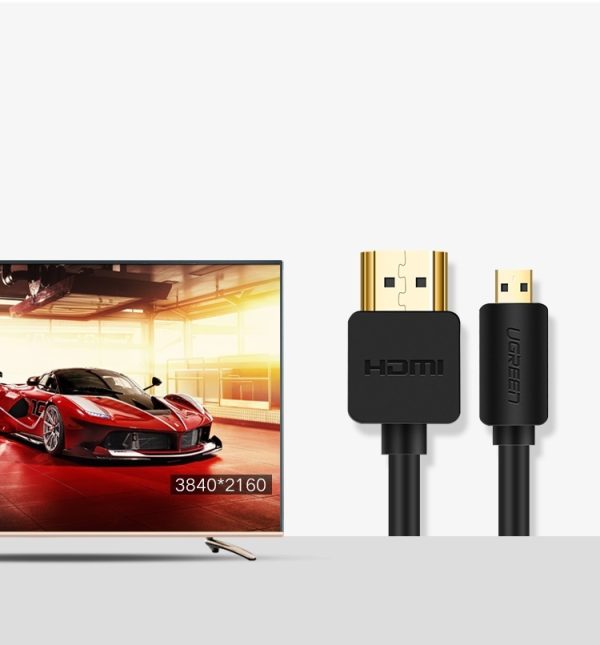 Hdmi To Hdmi Cable Mobile Phone Tablet Camera Laptop Projector Micro Head Transfer - Image 5