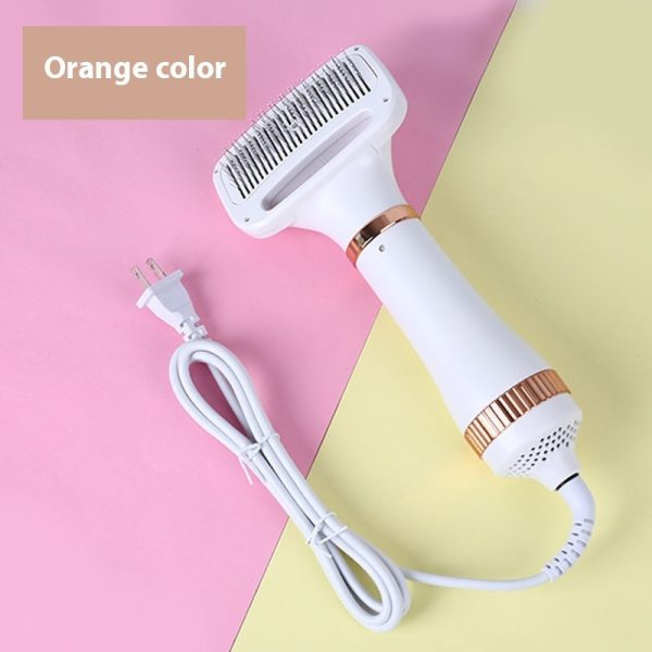 Pet Hair Dryer Dog Hair Blowing Artifact Hot Air Comb Dog Hair Pulling Integrated Hair Dryer Blowing Hair Comb Dog Supplies - Image 6