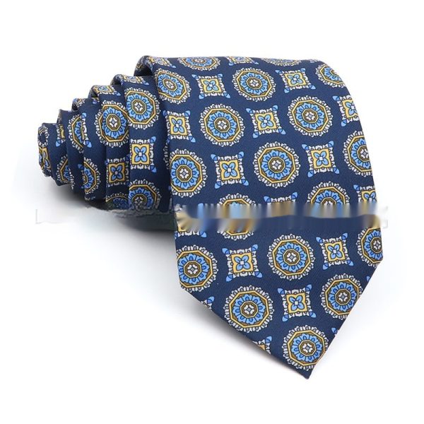 Business Polyester Men's Printed Workplace Tie - Image 5