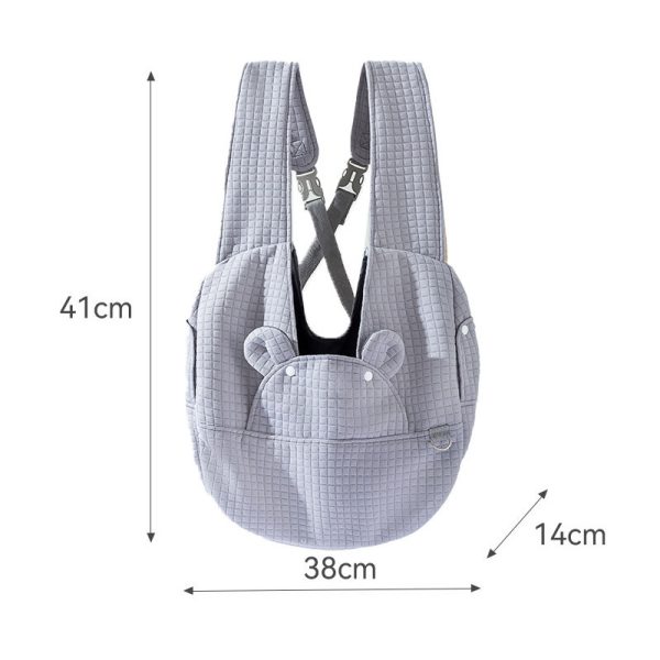 Pet Backpack Comfort Dog Bag Kitten Carrier Outdoor Travel Breathable Cross Design Chest Backpack Bag Supplies Pet Accessories - Image 7