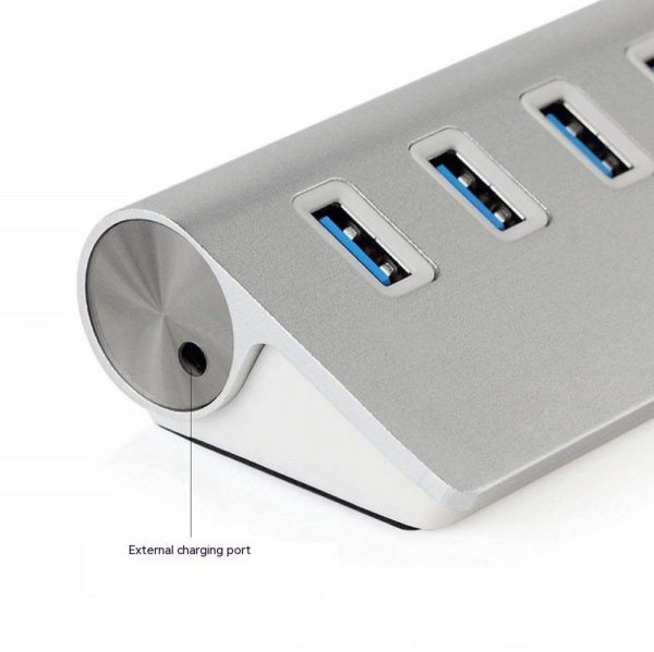 USB30 Seven-port Hub Mobile Phone Charging Aluminum Alloy Material - Image 7