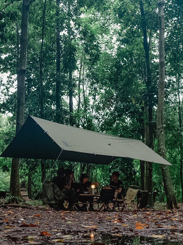 Sunscreen And Rainproof Camping Barbecue Leisure Awning - Image 3