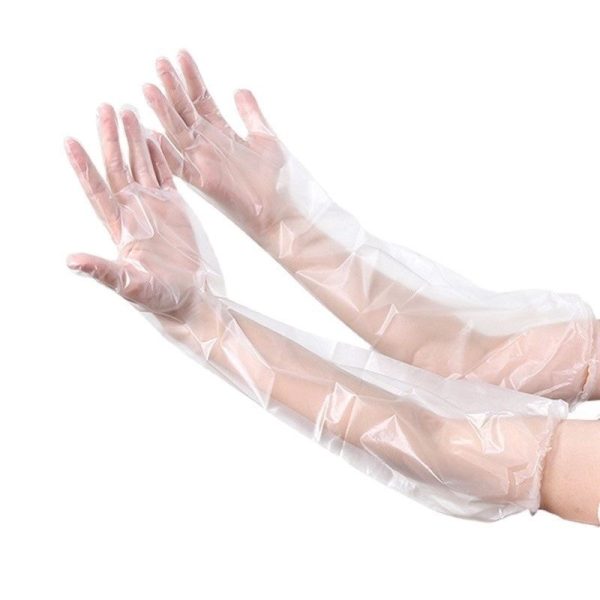 Dishwashing Waterproof Oil-proof Extended Disposable Gloves - Image 7