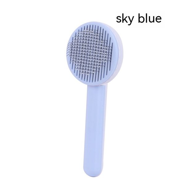 Round Head Self-cleaning Massage Pet Comb - Image 7