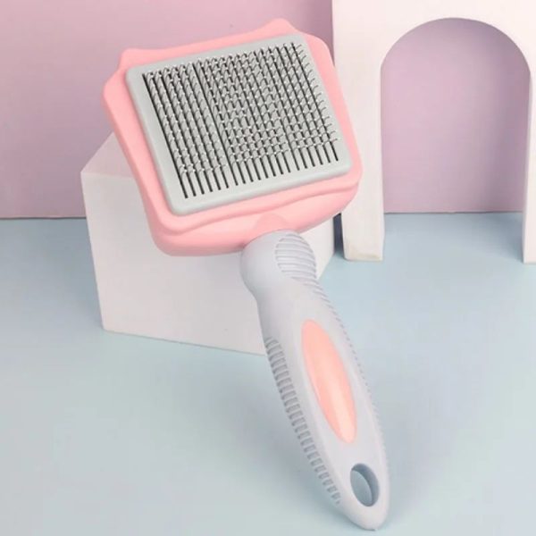 Dog Brush Automatic Pet Hair Remover Self-cleaning Cat Brush Massage Comb For Large Dogs Grooming Hair Knot Opening Pet Products - Image 7