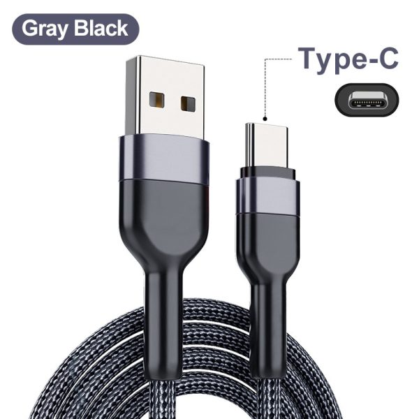 Nylon Braided Copper Super Fast Charging Cable - Image 4