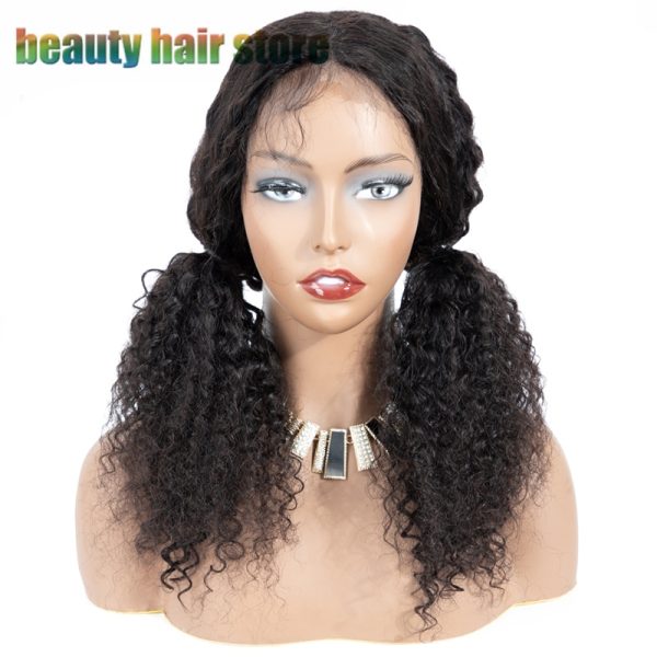 Brazilian Kinky Curly Lace Front Human Hair Wigs - Image 4