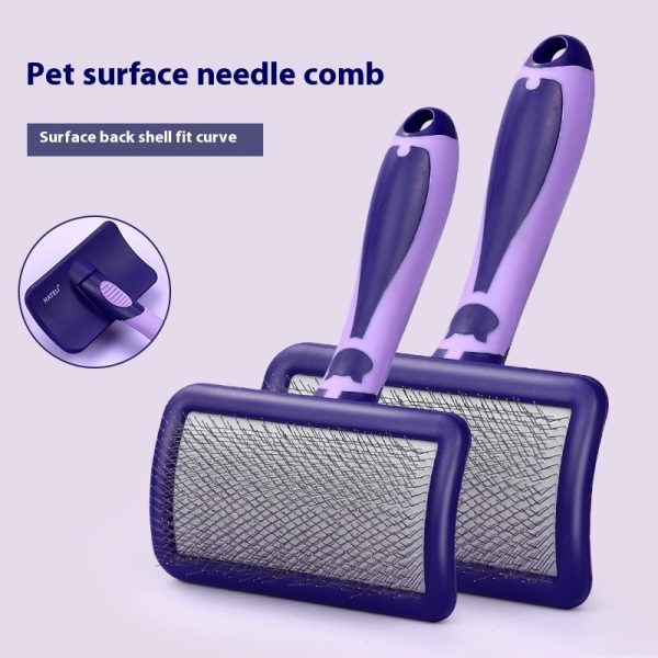 Pet Beauty Cat Bristle Hard Curved Needle Comb