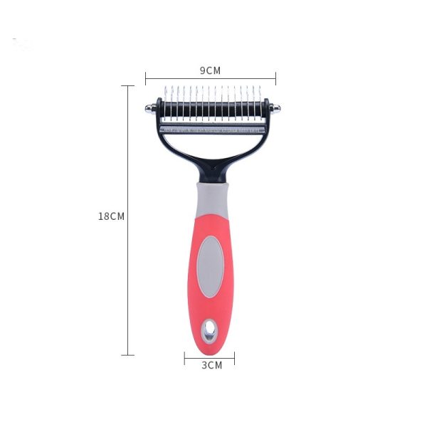 Dog And Cat Dual Purpose Combs For Removing Floating Hair And Dead Knots - Image 7