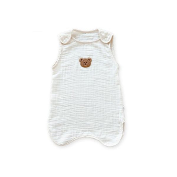 Summer Cute Cartoon Animal Embroidery Baby Romper - Image 3