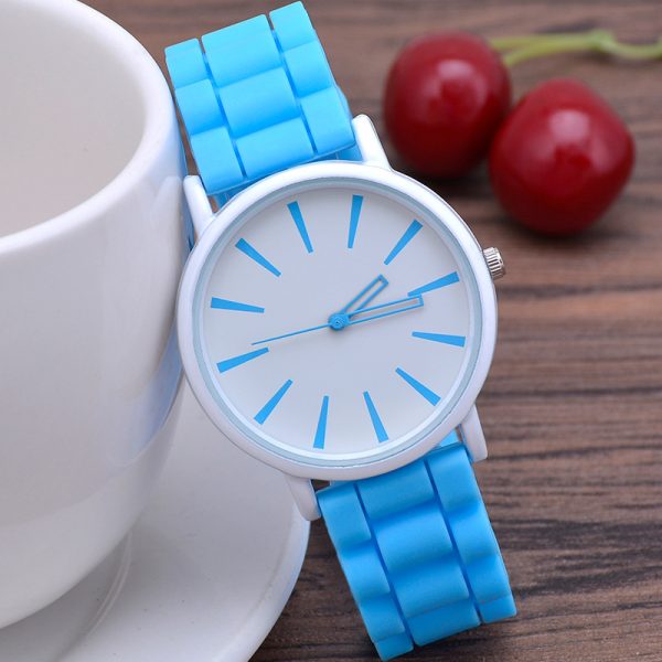 Classic Ultra-thin Silicone Watch Female Student - Image 6
