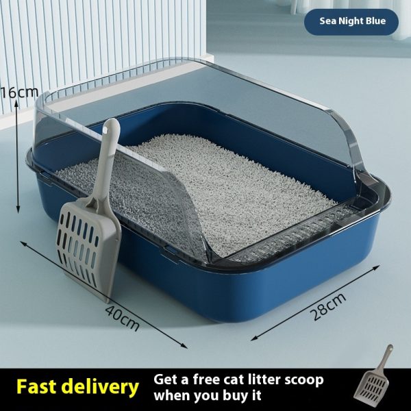 Litter Box Splash-proof Semi-closed - Image 8